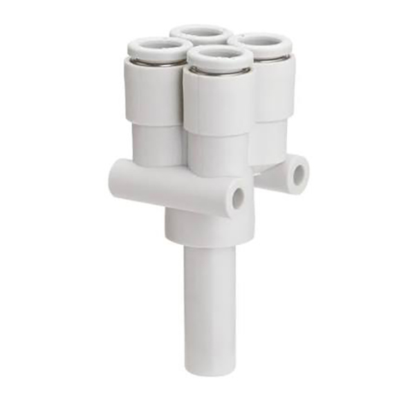 سری KQ2X / KQ2XD کاهش دهنده اتصال فشاری چند طرفه