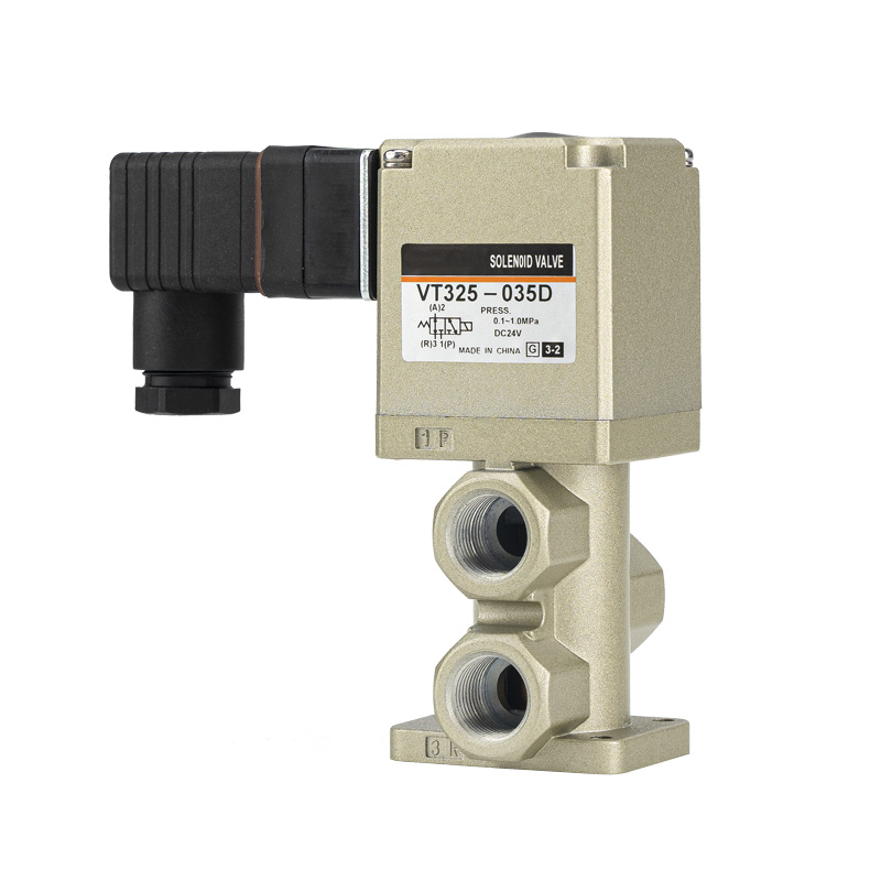 شیر برقی 3 پورت VT325/ نوع Poppet با کارکرد مستقیم